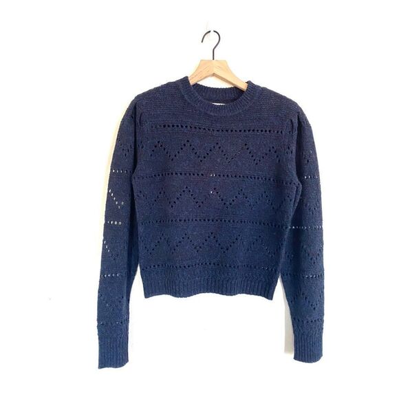 Isabel Marant Étoile Norma 100% wool Pullover in Midnight - Picture 8 of 12